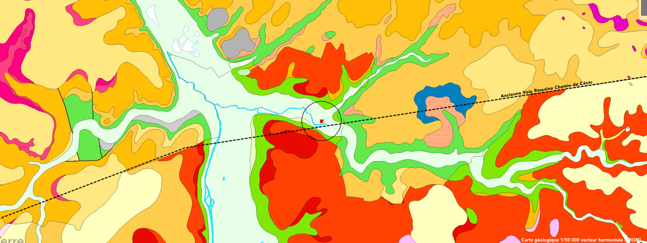 géologie de la vallée du Betz