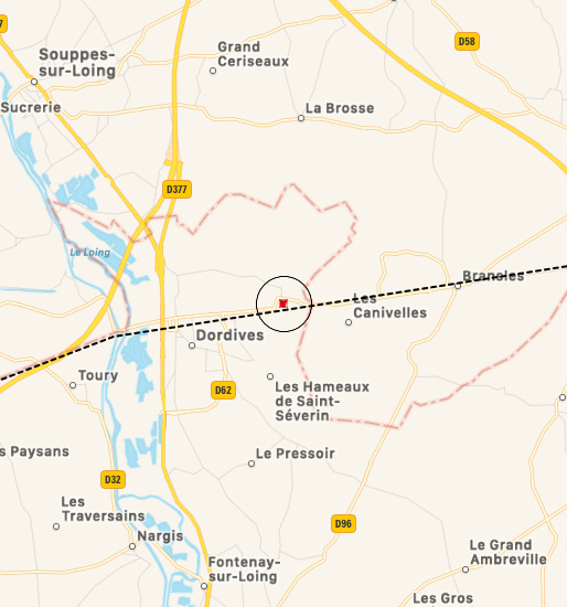 Situation de Mez-le-Maréchal